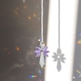 thumbnail image 1 of Campanas De Viento Crystal Angel colgante colgante Rainbow Maker Light Catcher Decor púrpura Ndcxsfigh Libre de BPA, 1 of 5