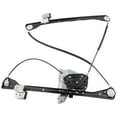 thumbnail image 2 of BOXI 741-593 Front Passenger Side Power Window Regulator with Motor Fit for Pontiac Aztek 01-05 for Buick Rendezvous 02-07 / Silvery 10376805 15911245, 2 of 7