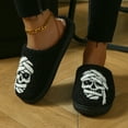 thumbnail image 2 of Gaexia Cozy Halloween Themed Women's Slippers For Winter Warm Fuzzy Indoor Outdoor Comfortable Footwear With Cute Design, 2 of 7