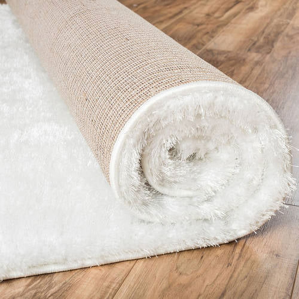 Well Woven Feather Liza Shag Area Rug