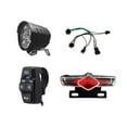 thumbnail image 1 of MYG for Electric Bicycle Light Set with DK336 Switch Cable - Front & Rear LED Lights for E-Bike - Waterproof IPX4 36-60V Bike Lighting System - Easy Installation, 1 of 10