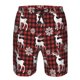 thumbnail image 3 of Fotbe Plaid Reindeer Snowflakes Trajes de Baño Estampados para Hombre, Shorts de Verano de Secado Rápido, Ropa de Playa, Bañadores-3X-Large, 3 of 6