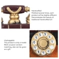 thumbnail image 3 of Modelo De Teléfono Decorativo, Decoración De Teléfono Vintage Atractiva De Resina Exquisita Multifuncional Para Escritorio Del Hogar, 3 of 7
