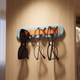 thumbnail image 4 of Wavy Sunglasses Hanger Holder Acrylic Organizer Rack with Adhesive Space Saving Display for Glasses and Wall Mounted Eyewear Storage Hook, 4 of 4