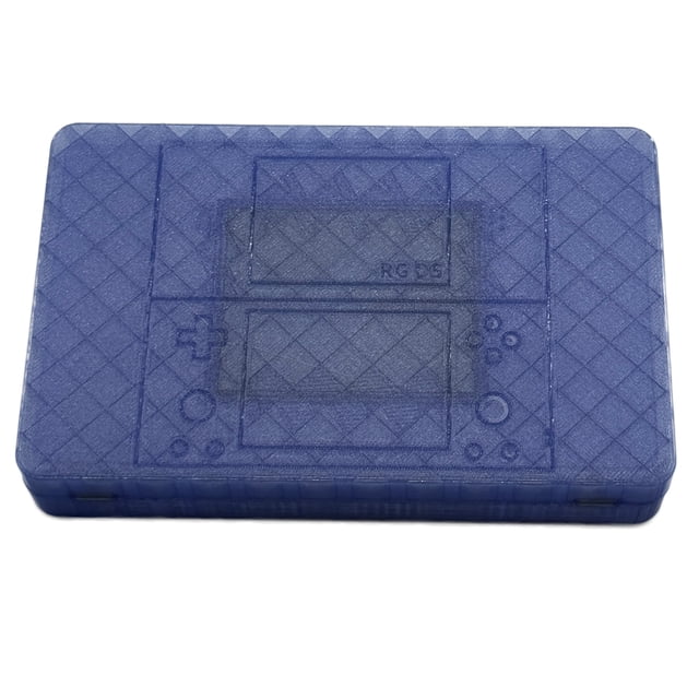 Étui de Rangement Antichoc pour Console de Jeu Portative Anbernic RG DS - Couvercle Magnétique Étui Rigide Imprimé 3D avec Coussinet de Protection d'Écran Floqué
