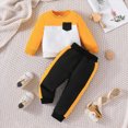thumbnail image 2 of xaweyi Toddler Boy Clothes Fall Outfits Baby Pullover & Pants Sets Kids Winter 2Pcs Sweatsuit,Sizes 2-3 Years, 2 of 7