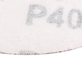 thumbnail image 4 of Unique Bargains 40 Grit 5' Diameter Sandpaper Hook Loop Sanding Disc 30 Pcs, 4 of 5