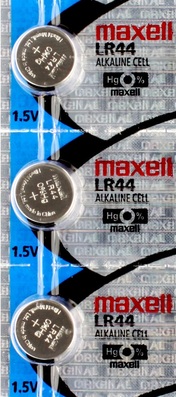 3 x Maxell LR44 Watch Batteries, LR44 Battery Walmart Canada