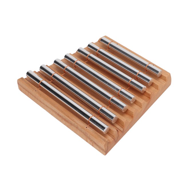 Chime de Energía, Chimes Hand Chimes Instrumento de Percusión Musical Clear Sound Peach Para Yoga Para La Meditacia