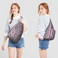 thumbnail image 2 of Aesthetic Cheetah Sling Backpack - Fashion Forward Spot Pattern, Layered Storage Shoulder Bag, 2 of 4