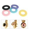 thumbnail image 2 of Silicone Sax Tone Filter Tenors Saxophone Rings Silencers Noise Remove Tool Sax Sound Dampener Musical Instrument Accessory, 2 of 8