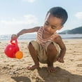 thumbnail image 6 of Hape: Watering Can - Red - Gardening & Water Toy, Sand & Beach Play, Fill With Water & Pour From The Spout, 8.5 x 5.7 x 4.9", Kids & Toddlers Ages 2+, 6 of 7