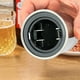 thumbnail image 3 of Abridor de botellas de cerveza, abridor automático de acero inoxidable con imán y sin que se escape la tapa, 3 of 5