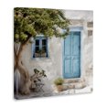 thumbnail image 3 of Stupell Industries Traditional Blue Door & Tree Canvas Art, 17 x 17, by Riley B, 3 of 8