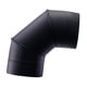 thumbnail image 5 of Conector de tubo de codo de estufa de 90 degree, resistente y negro, resistente al óxido, adaptador de tubo de humos Identificación 135 cm, 5 of 8