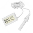 thumbnail image 4 of Reptile Thermometer Hygrometer,LCD Digital Temperature Humidity Temperature Humidity Meter Thermometer Hygrometer Professional Grade, 4 of 9