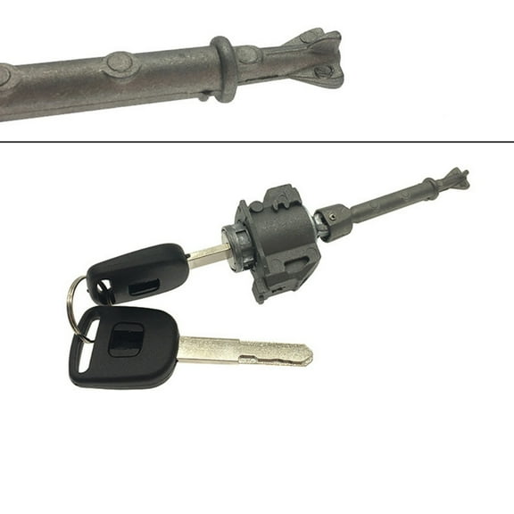 Yassdwbn Front Door Lock Cylinder w/ 2 Keys 72185-T2A-A01 Fit for Honda Accord 2013-2017