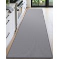 thumbnail image 2 of Kitchen Rug Anti Fatigue Mats for Floor, 24x59 Non Skid Cushioned Comfort Standing Desk Waterproof Runner, Grey, 2 of 9
