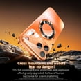 thumbnail image 6 of For iPhone 17 Pro Max Case Metallic Glass Magnetic Wireless Charging Lens Cover Shockproof Design Compatible with iPhone 16 15 14 13, 6 of 7