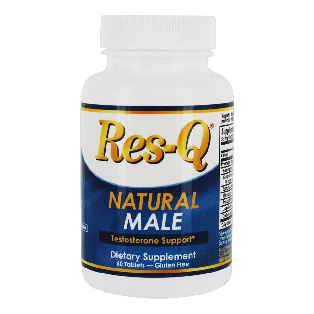 ResQ Natural Male Testosterone Support 60 Tablets