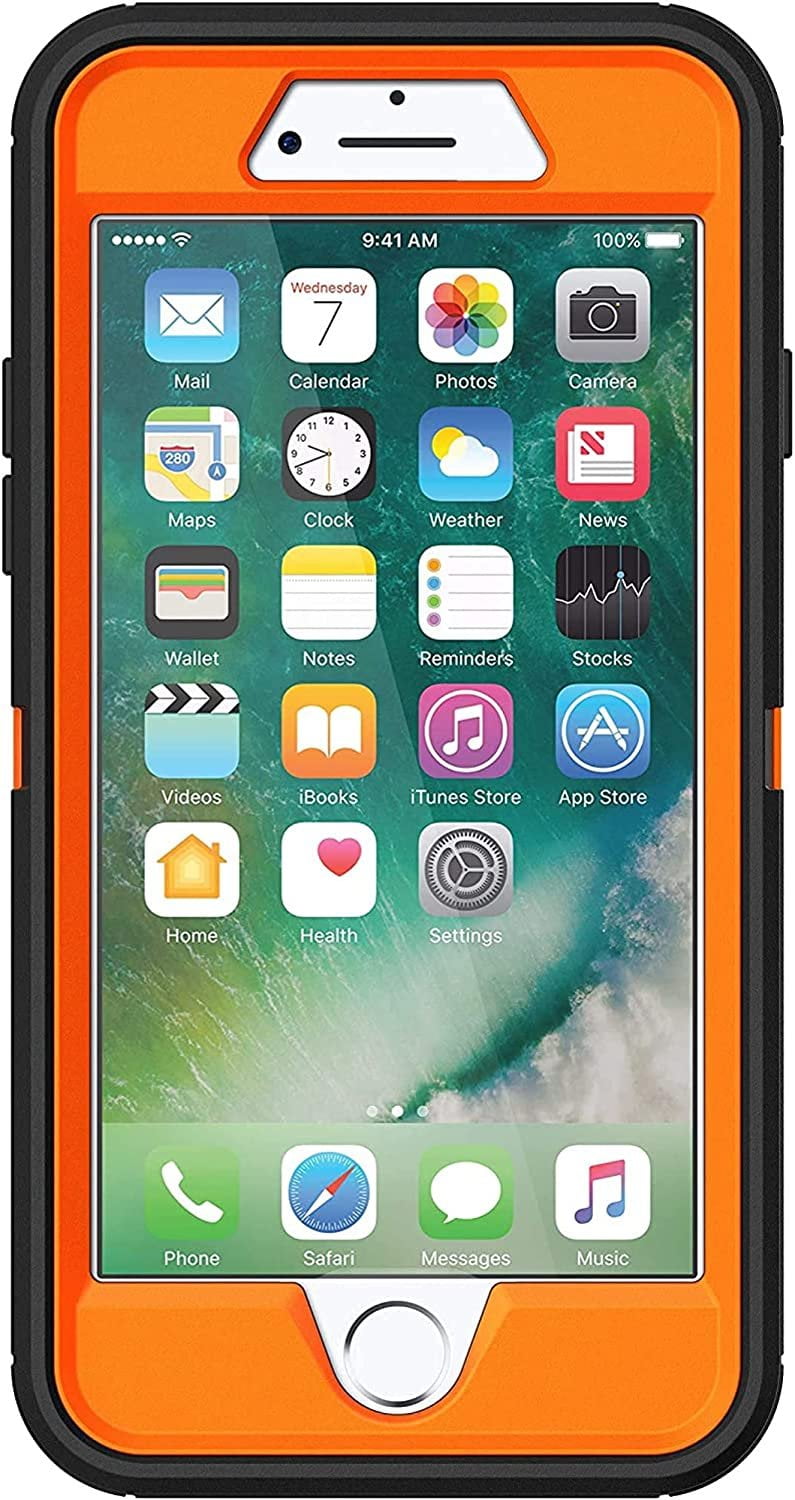 OtterBox Shockproof Rugged Cell Phone Case for iPhone 7/8 and SE, Multicolor