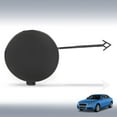 thumbnail image 2 of Front Bumper Trailer Towing Tow Hook Eye Cover Fit For Audi A4 B8 2012-2015, 2 of 10