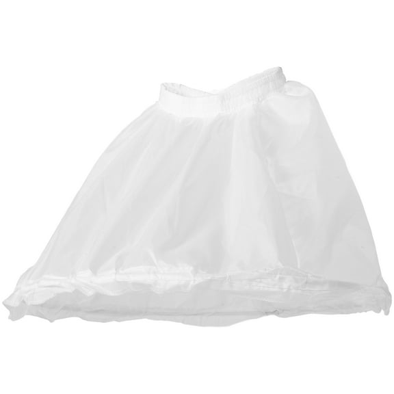unbranded Hoop Skirt For Girls White 1Pcs Support For Dresses For Bridal Accessories