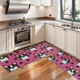 thumbnail image 3 of Kitchen Rugs Sets Of 2,Cute Bulldogs Anti Fatigue Kitchen Mat Rugs Non Slip Washable,Decorative Kitchen Floor Mats for Kitchen,Sink,Laundry,17"X47", 3 of 5