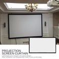 thumbnail image 3 of 16:9 Portable Foldable Projector Screen Wall Mounted Home Cinema Theater 3D HD Projection Screen Canvas, 3 of 8