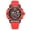 Red, variant on Watches Men Quartz Chronograph Luxury Military Sport Wristwatch Auto Date Clock Male Gifts
