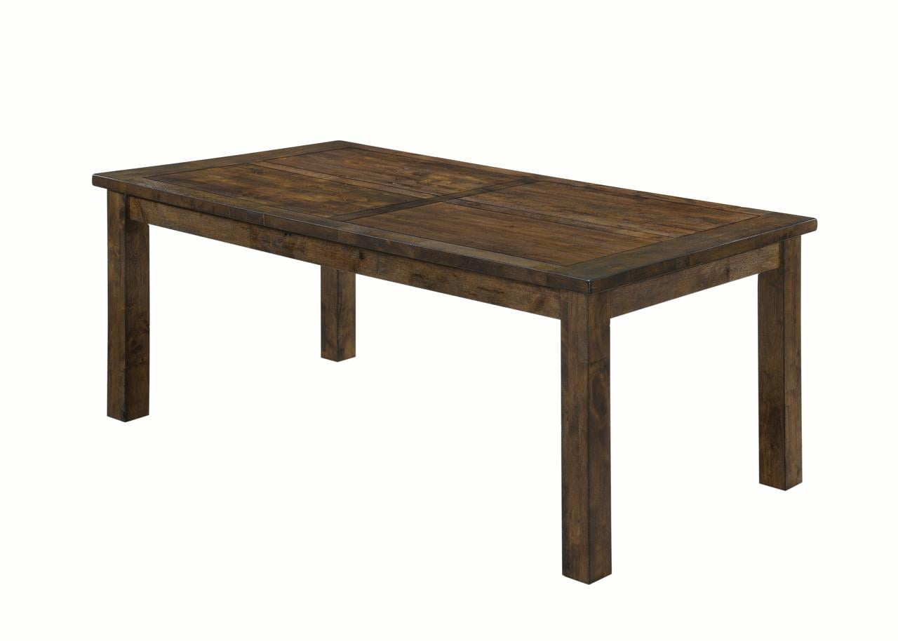 Coaster Company Coleman Rustic Dining Table Rustic Golden Brown