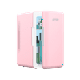 thumbnail image 1 of AstroAI 6L /8 Can Mini Portable Fridge, Personal Cooler Makeup Skincare Fridge 110V AC/ 12V DC, Compact Refrigerator for Car, Home, Pink, 1 of 8