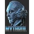 thumbnail image 2 of Women's Star Wars: The Mandalorian Mythrol Portrait  Graphic Tee Black Medium, 2 of 4