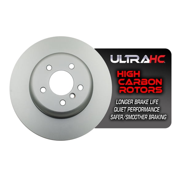 UltraHC Coated High Carbon Brake Rotor, Rear UR005000, BMW 650i 2018-2012
