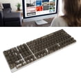 thumbnail image 3 of 132 Keys High Transparent PC CBSA Height Matte Ergonomic DIY Replacement Keycaps for Mechanical Keyboard, Suitable for 61/62/64/68/84/87/104/108 Keys Mechanical Keyboard, 3 of 8