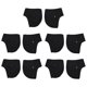 thumbnail image 1 of 10X Soporte de Tobillo Protección de Tobillo Elástico Abrazadera Negro Banda Salud Soporte Vendaje del Pie, 1 of 8