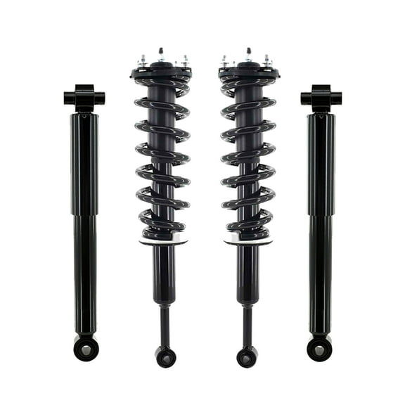 Set of 4 Front Quick Complete Strut-Coil Spring-Rear Shock For 2008-2022 Toyota Sequoia 4WD