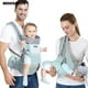 thumbnail image 2 of Portabebés ergonómico para bebé de 0 a 36 meses, mochila para bebé recién nacido, cabestrillo frontal, canguro, envoltura para bebé de viaje, 2 of 4