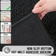 thumbnail image 5 of Alfombra de baño Yimobra Luxury Chenille Shaggy, 80 x 50 cm, color negro, 5 of 9