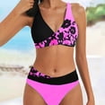 thumbnail image 7 of Pimfylm Women Bikini Set High Waisted Bathing Suits Two Piece Swimsuit Bikini Swimwear(Pink,XL), 7 of 7