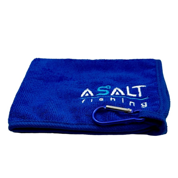 Asalt Fishing Official Fishing Towel with Alloy Clip