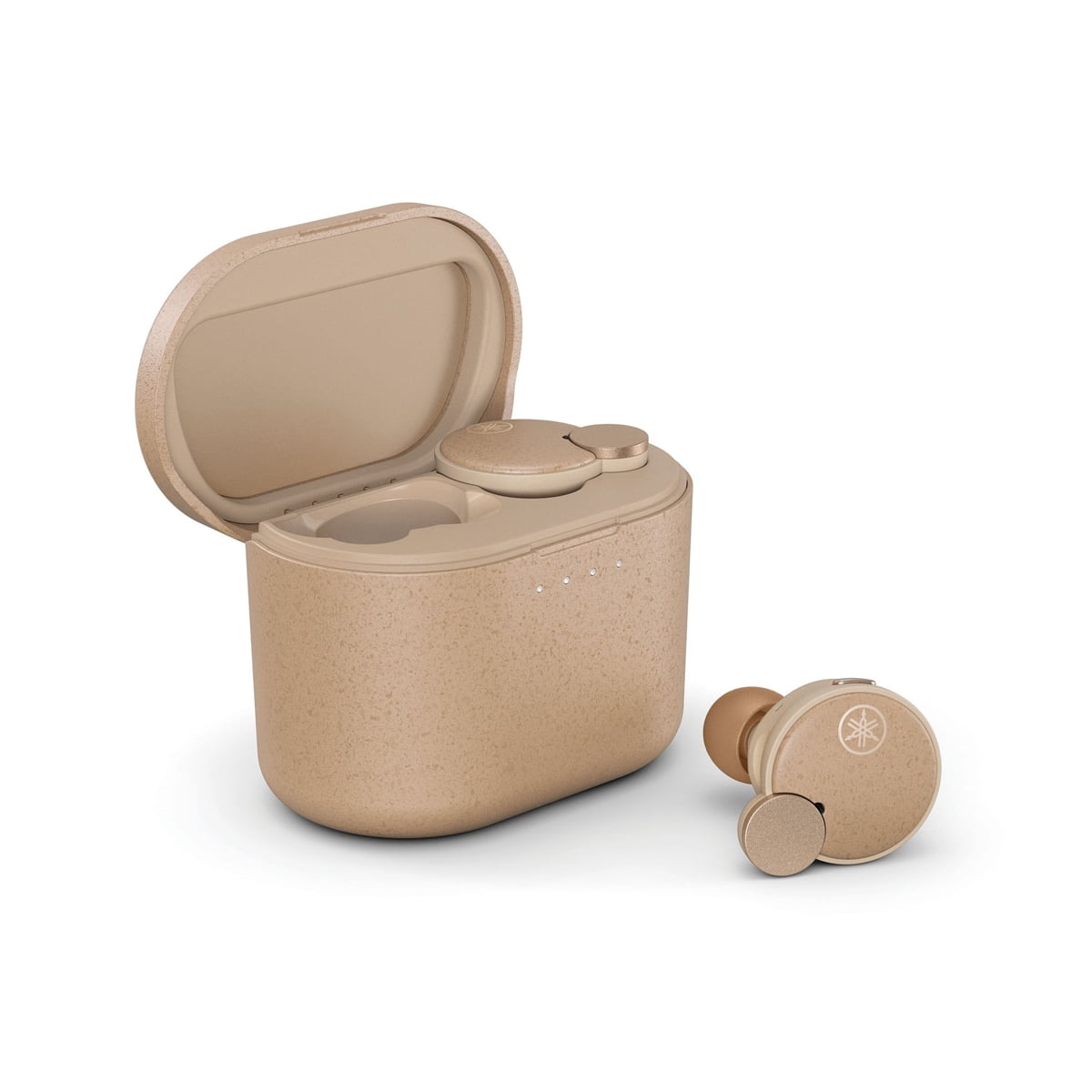 Yamaha TW-E7B Wireless Earbuds - Active Noise Canceling, IPX5 (Beige)