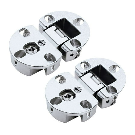 2 Flap Hinge 90 Degree Nickel Plated Hinge For Furniture Cabinet Door