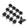 thumbnail image 2 of QualitChoice Football Shoe Spikes Boot Studs Replacement Complete Set For All Standard 85mm Threaded Boots Friends Black 8mm 11mm, 2 of 6