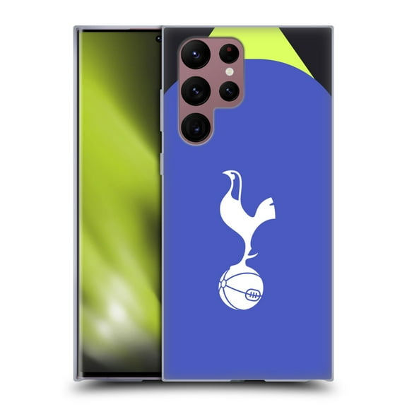 Head Case Designs Officially Licensed Tottenham Hotspur F.C. 2022/23 Badge Kit Away Soft Gel Case Compatible with Samsung Galaxy S22 Ultra 5G