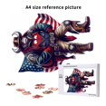 thumbnail image 6 of Naloa Cool Patriotic Buffalo Cowboy Custom Puzzles Personalized Puzzle 1000 Pieces from Photo Custom Jigsaw Puzzle for Wedding, Graduation, (29.5×19.7in, Vertical), 6 of 9