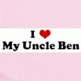 thumbnail image 2 of CafePress - I Love My Uncle Ben Infant Bodysuit - Baby Light Bodysuit, Size Newborn - 24 Months, 2 of 4