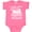 Hot Pink, variant on Inktastic Wyoming Yellowstone National Park Boys or Girls Baby Bodysuit