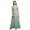 Pastel Mint2, variant on Bimba Butterfly Women Round Neck Printed Evening Party Dress Sleeveless Gown-Large