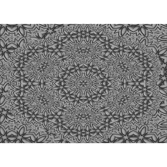 Ahgly Company Machine Washable Indoor Rectangle Transitional Dark Gray Area Rugs, 2' x 5'